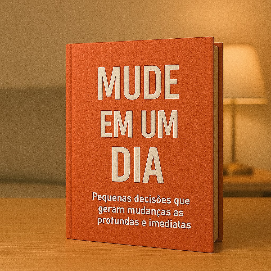 Capa do E-book MUDE EM UM DIA